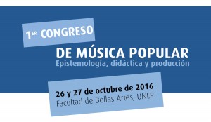 Portada 1er Congreso de Musica Popular